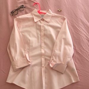Brooks Brothers Pink Button Down Blouse